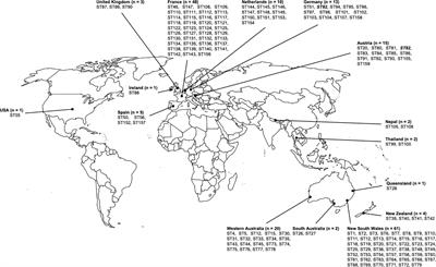 Multilocus Sequence Typing Reveals Extensive Genetic Diversity of the Emerging Fungal Pathogen Scedosporium aurantiacum